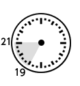 19:00 ~ 21:00