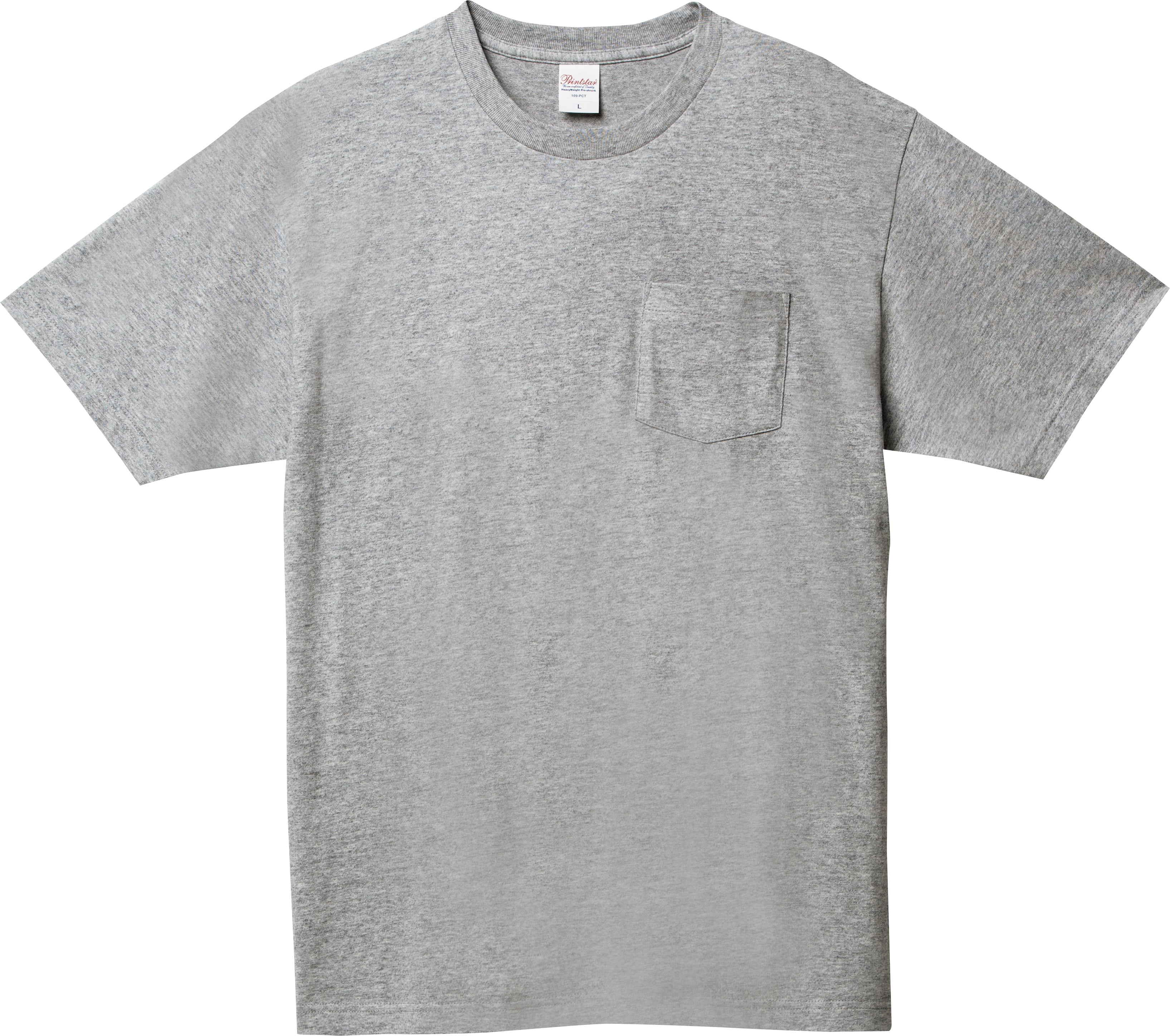 5.6オンス PCT ヘビーウェイトポケットTシャツ：00109 | オリジナルTシャツのエスグラフィック