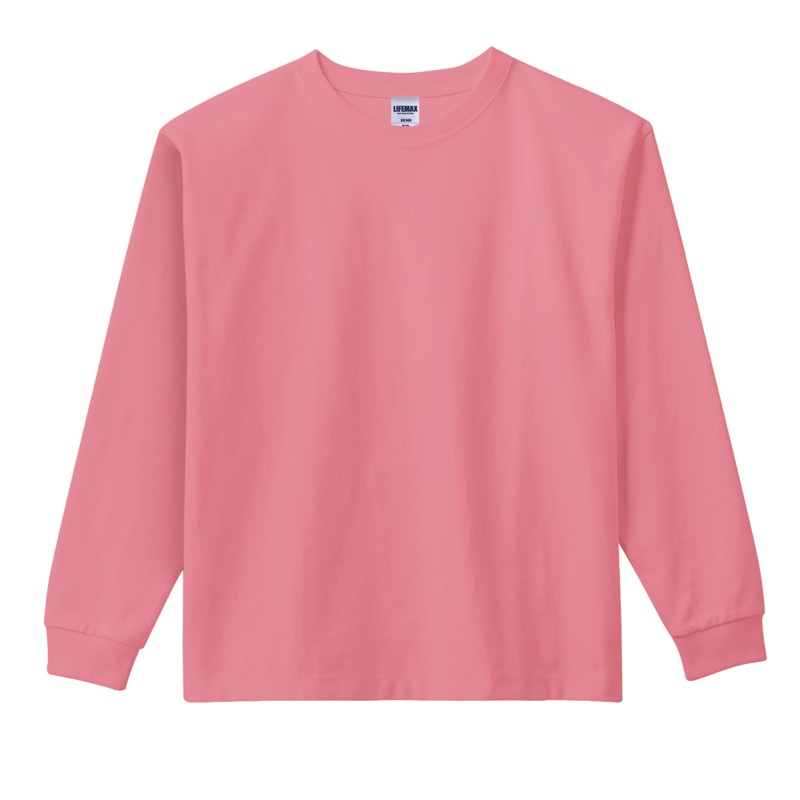 スーパーヘビーウェイトロングスリーブＴシャツ10.2oz：MS1608（519	スモーキーピンク）