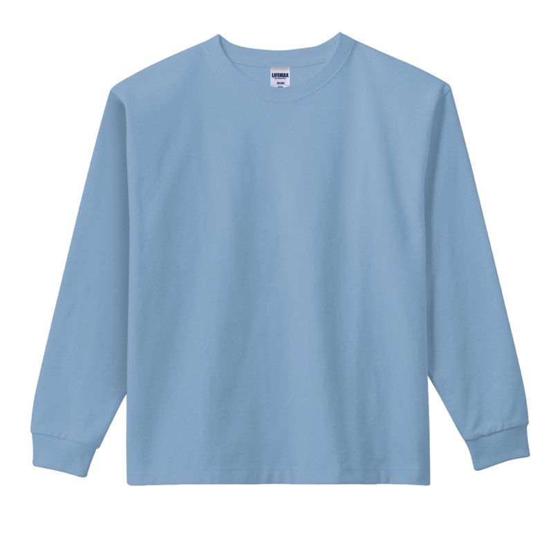 スーパーヘビーウェイトロングスリーブＴシャツ10.2oz：MS1608（517	スモーキーブルー）